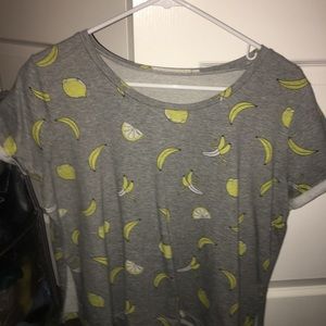 Banana 🍌 and lemon 🍋 summer tee